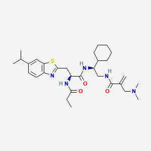 molecular formula C30H45N5O3S B12425293 DI-1859 