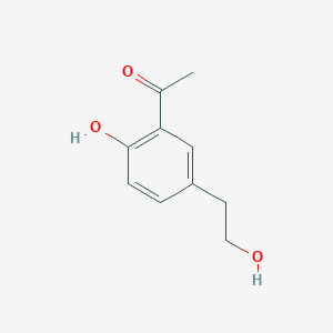 1-[2-Hydroxy-5-(2-hydroxyethyl)phenyl]-ethanone