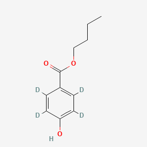 molecular formula C11H14O3 B12425407 Butylparaben-d4 