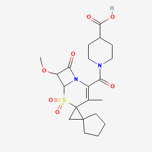 molecular formula C21H28N2O7S B1242543 CID 9933579 