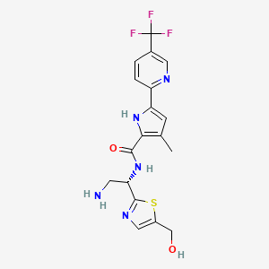 molecular formula C18H18F3N5O2S B12425597 NBD-14270 