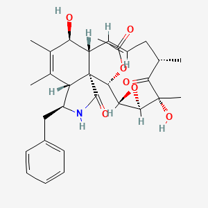 molecular formula C30H37NO7 B12425645 Epoxycytochalasin C, 19,20- 