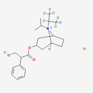 molecular formula C22H34BrNO3 B12425715 Ipratropium-d7 (bromide) 