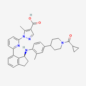 molecular formula C35H37N5O3 B12425834 (Rac)-MGV354 