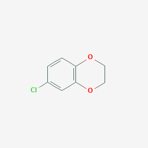 molecular formula C8H7ClO2 B124259 6-Chloro-2,3-dihydrobenzo[b][1,4]dioxine CAS No. 57744-68-0