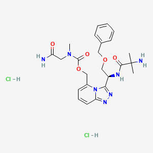 molecular formula C24H33Cl2N7O5 B12425918 BMS-604992 dihydrochloride 