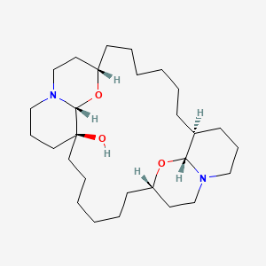 molecular formula C28H50N2O3 B1242601 Xestospongin d 