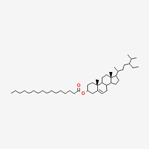 molecular formula C45H80O2 B12426019 Sitosterol palmitate;beta-Sitosterol hexadecanoate; beta-Sitosteryl palmitate 