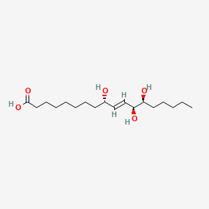 molecular formula C18H34O5 B1242603 9,12,13-Trihydroxy-10-octadecenoic acid CAS No. 97134-11-7