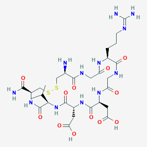 molecular formula C29H48N12O12S2 B12426051 LXW7 