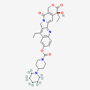 molecular formula C33H38N4O6 B12426072 Irinotecan-d10 