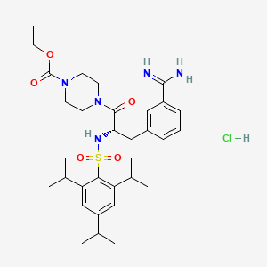 molecular formula C32H47N5O5S B1242615 UKI-1 CAS No. 255374-84-6