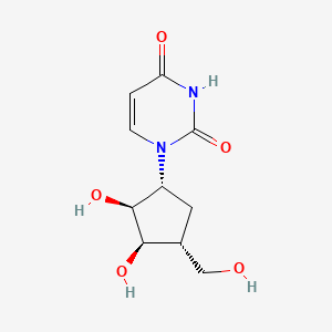 molecular formula C10H14N2O5 B12426366 Cyclopentyluracil CAS No. 59967-83-8