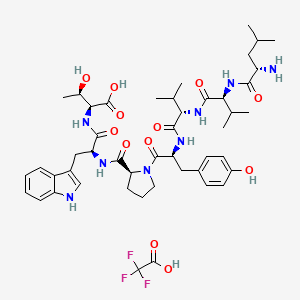molecular formula C47H65F3N8O12 B12426442 Spinorphin TFA 
