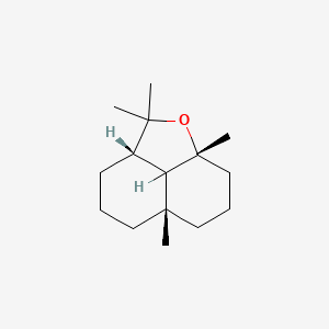 molecular formula C15H26O B1242648 2,2,5a,8a-Tetramethyldecahydro-2H-naphtho[1,8-bc]furan CAS No. 53625-18-6