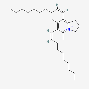 molecular formula C30H50N+ B1242653 Anibamine 