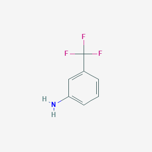 molecular formula C7H6F3N B124266 3-(三氟甲基)苯胺 CAS No. 98-16-8