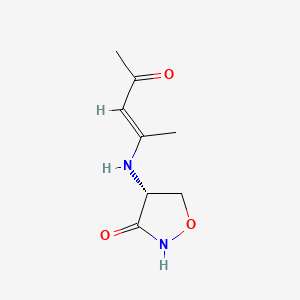 molecular formula C8H12N2O3 B1242670 Pentizidone CAS No. 55694-83-2