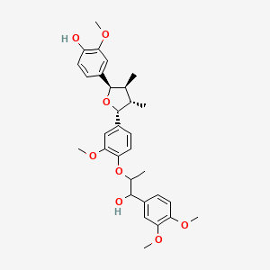 molecular formula C31H38O8 B12426789 Saucerneol 