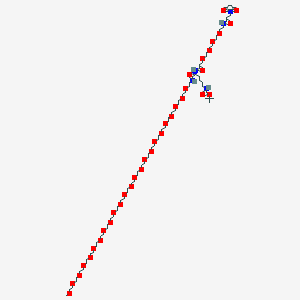 molecular formula C78H147N5O35 B12426896 Mal-PEG4-Lys(t-Boc)-NH-m-PEG24 