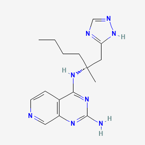molecular formula C16H22N8 B12427056 TLR8 agonist 2 