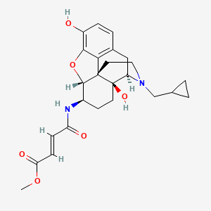 molecular formula C25H30N2O6 B1242716 beta-Funaltrexamine CAS No. 72782-05-9