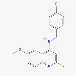 molecular formula C18H17FN2O B12427195 SLEC-11 