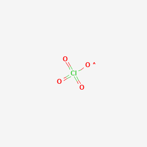 molecular formula ClO4 B1242726 Tetraoxidochlorine(.) 