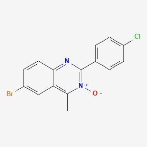 molecular formula C15H10BrClN2O B12427268 Cox-1/2-IN-1 