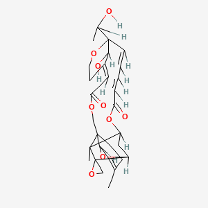 molecular formula C29H36O9 B1242729 Satratoxin H CAS No. 93860-23-2
