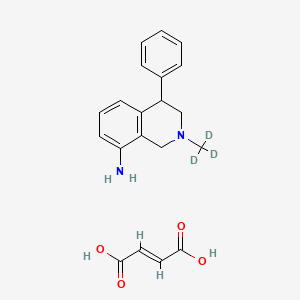 molecular formula C20H22N2O4 B12427388 Nomifensine-d3 (maleate) 