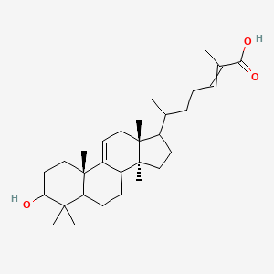 molecular formula C30H48O3 B12427429 Isoanwuweizic acid 