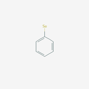 molecular formula C6H5Se B1242743 Benzeneselenol CAS No. 645-96-5