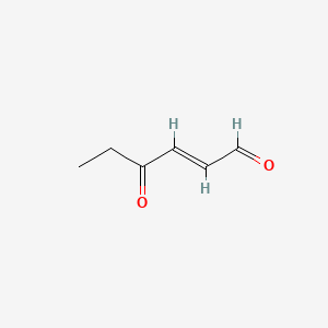 molecular formula C6H8O2 B1242744 4-OHE CAS No. 2492-43-5