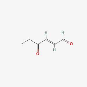 (E)-4-oxohex-2-enal