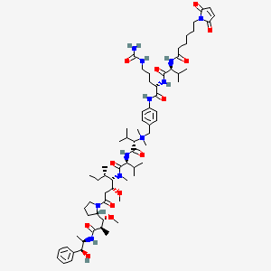 molecular formula C68H108N11O13+ B12427514 MC-Val-Cit-PAB-Auristatin E 