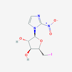 (2S,3S,4S,5S)-2-(iodomethyl)-5-(2-nitroimidazol-1-yl)oxolane-3,4-diol