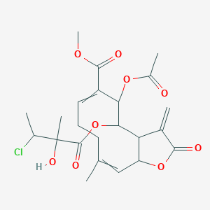 molecular formula C23H29ClO9 B12427652 Chlorouvedalin 