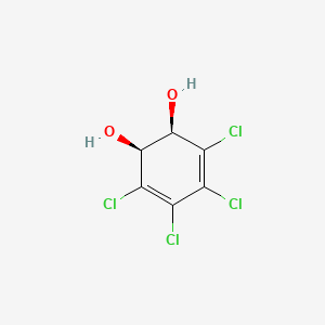 (1R,2S)-3,4,5,6-tetrachlorocyclohexa-3,5-diene-1,2-diol