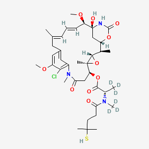 molecular formula C38H54ClN3O10S B12427726 DM4-d6 