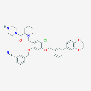 BMS-1166-N-piperidine-CO-N-piperazine