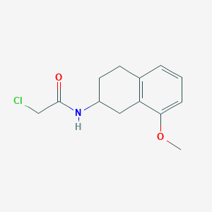 8-Methoxy-2-chloro-acetamidotetraline