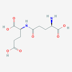 molecular formula C10H16N2O7 B12427872 D-gamma-glutamyl-D-glutamic acid 