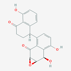 molecular formula C20H16O6 B1242795 Cladosporol 