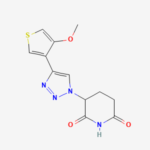 molecular formula C12H12N4O3S B12428055 FPFT-2216 