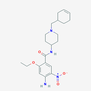 molecular formula C21H30N4O4 B124281 Cinitapride CAS No. 66564-14-5