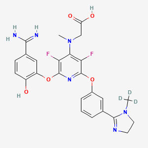 molecular formula C25H24F2N6O5 B12428157 Fidexaban-d3 