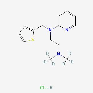 molecular formula C14H20ClN3S B12428209 Methapyrilene-d6 Hydrochloride 