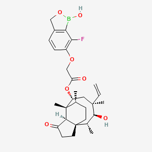 molecular formula C29H38BFO7 B12428246 AN11251 