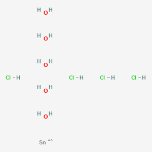 molecular formula Cl4H14O5Sn B12428368 CID 74765649 